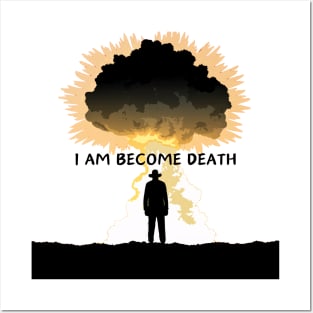 "I am become death" - Oppenheimer Quote Posters and Art